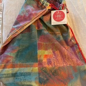 See Sweet Minky Drawstring Bag